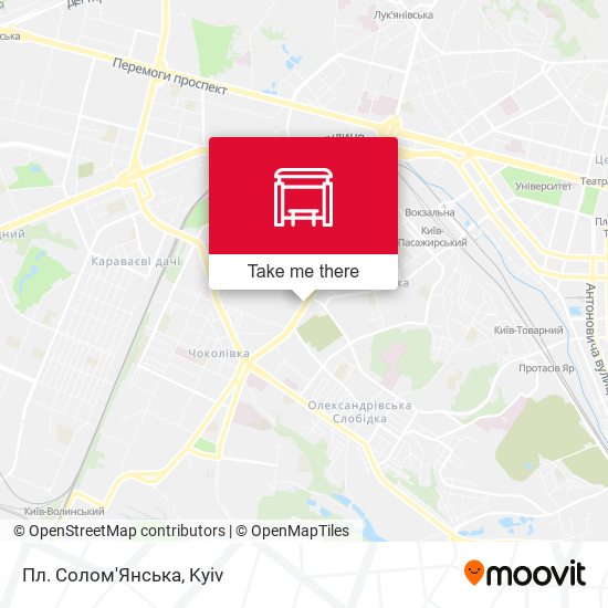 Пл. Солом'Янська map