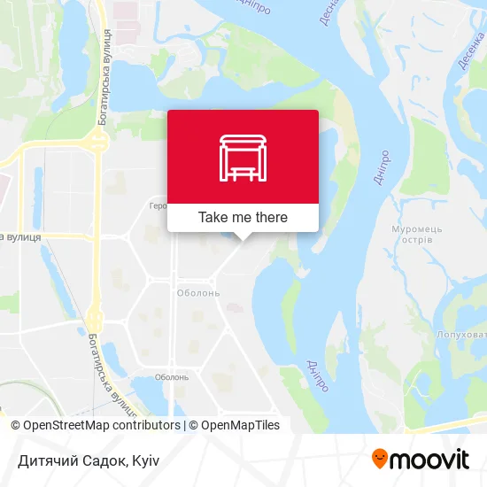 Карта Дитячий Садок