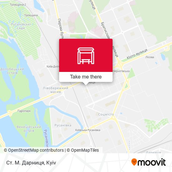 Карта Ст. М. Дарниця