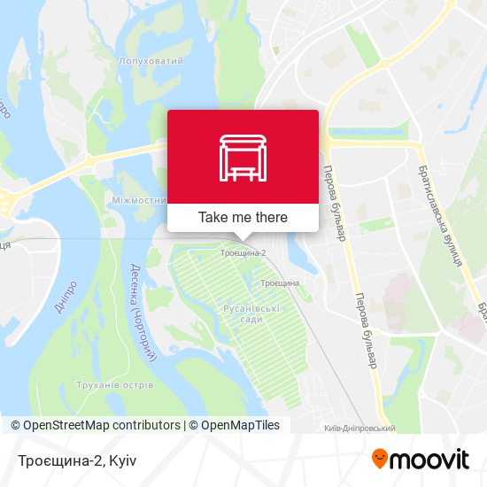 Троєщина-2 map