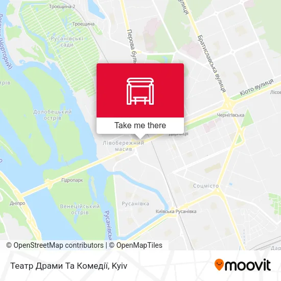Карта Театр Драми Та Комедії