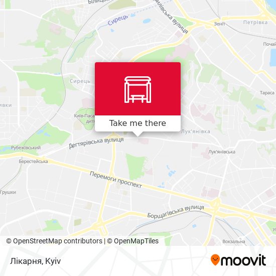 Лікарня map