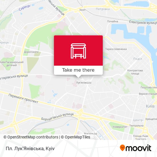Пл. Лук'Янівська map