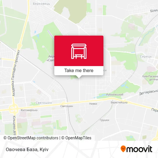 Карта Овочева База
