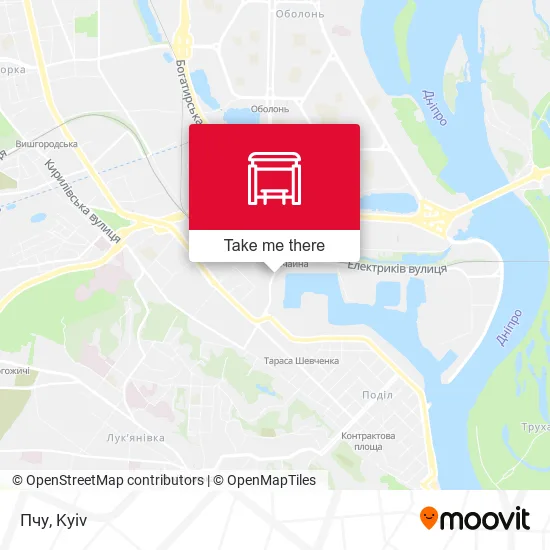 Карта Пчу