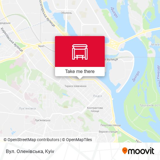 Вул. Оленівська map