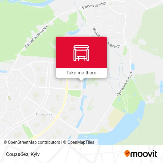 Карта Соцзабез