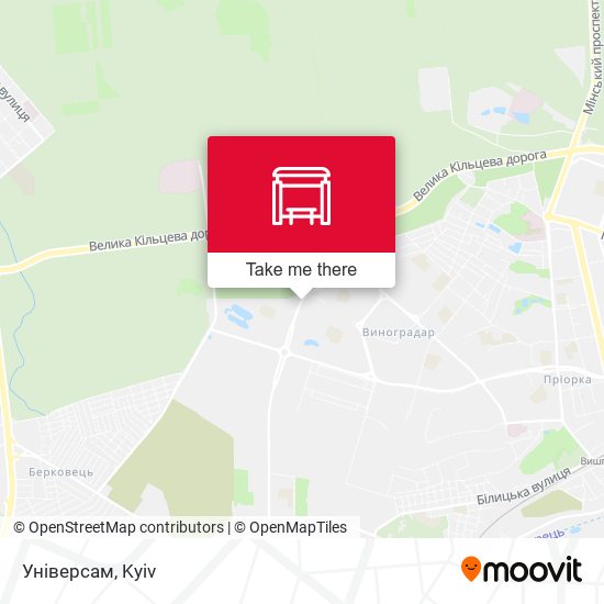 Універсам map