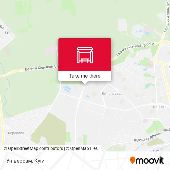Карта Універсам