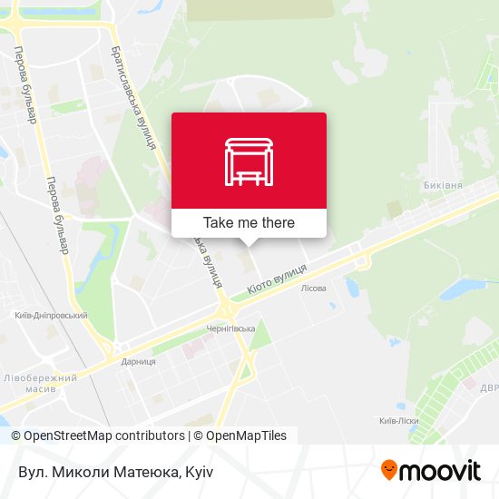 Вул. Миколи Матеюка map
