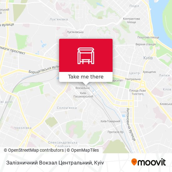 Залізничний Вокзал Центральний map