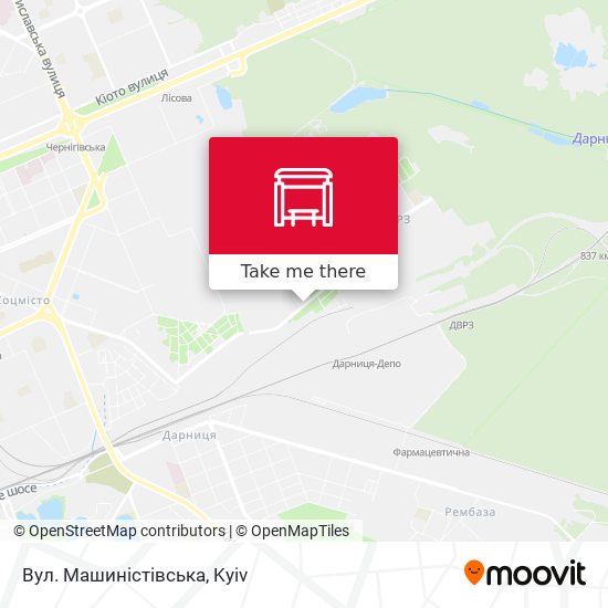 Вул. Машиністівська map