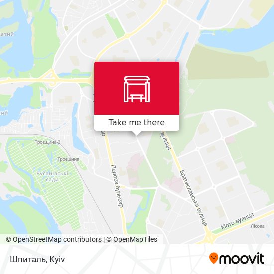Шпиталь map