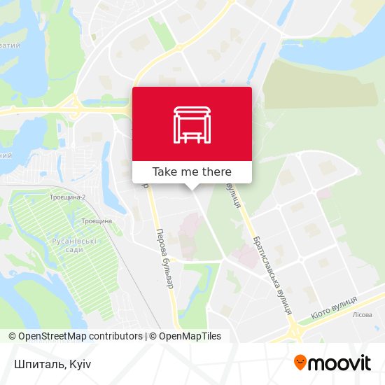Шпиталь map