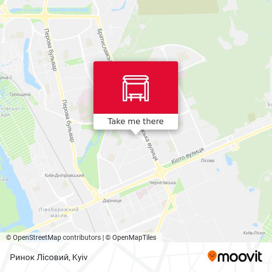 Ринок Лісовий map