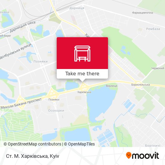 Ст. М. Харківська map