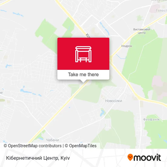 Карта Кібернетичний Центр