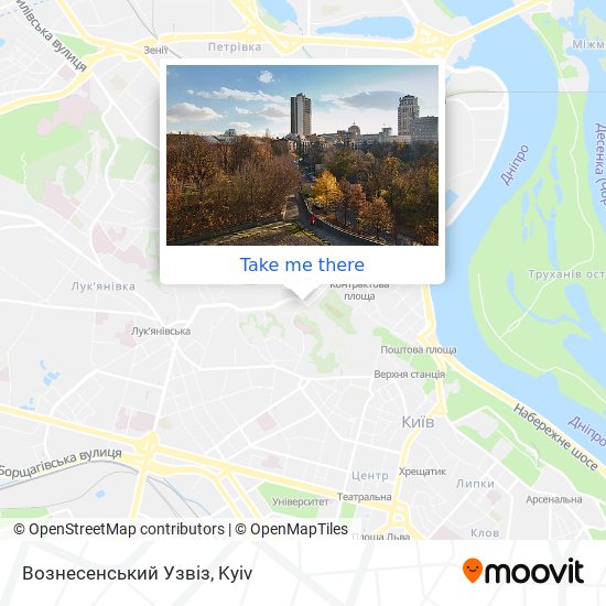 Вознесенський Узвіз map