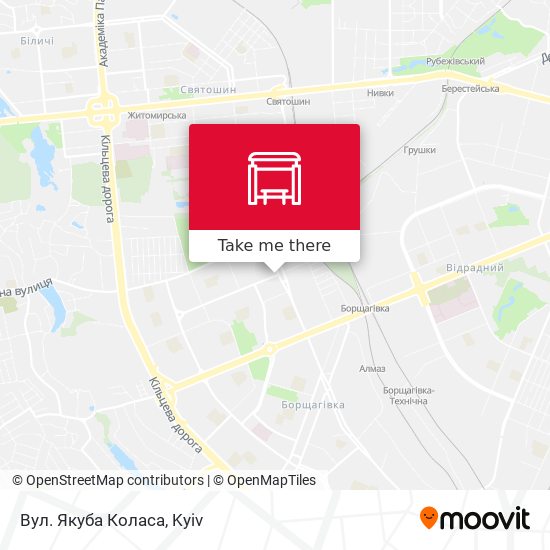 Вул. Якуба Коласа map