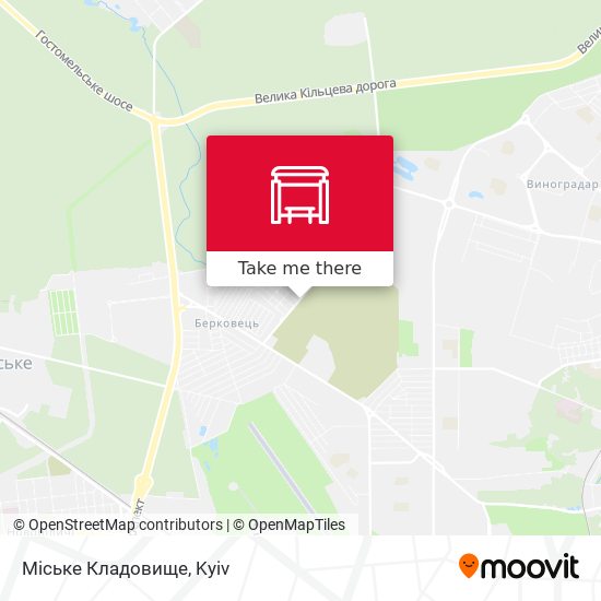 Міське Кладовище map