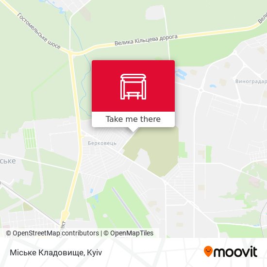 Міське Кладовище map