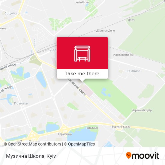 Музична Школа map
