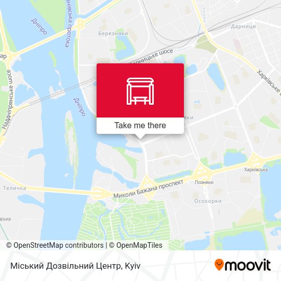 Карта Міський Дозвільний Центр