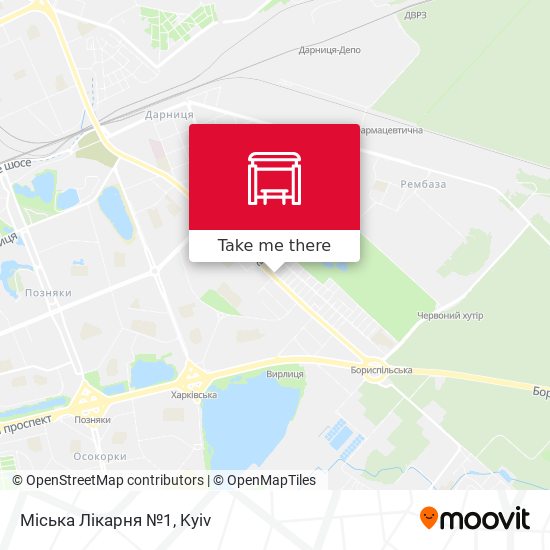 Міська Лікарня №1 map