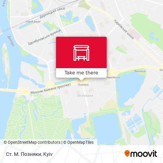 Ст. М. Позняки map