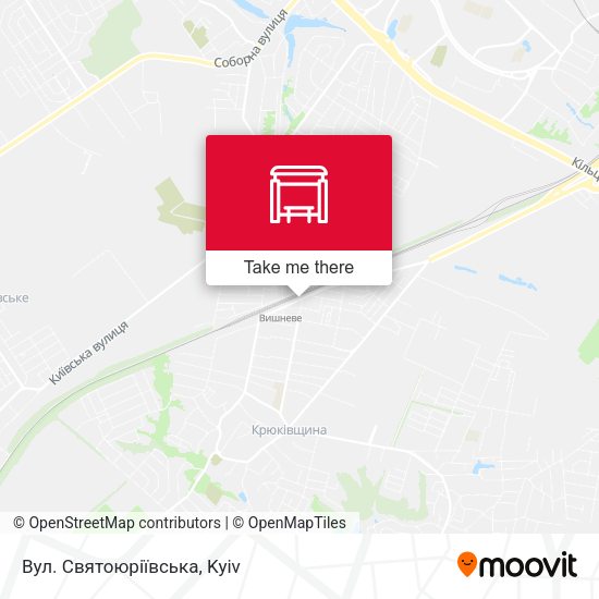 Вул. Святоюріївська map