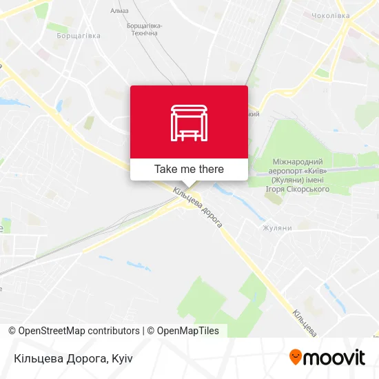 Карта Кільцева Дорога