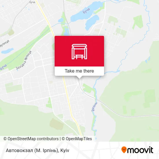Автовокзал (М. Ірпінь) map
