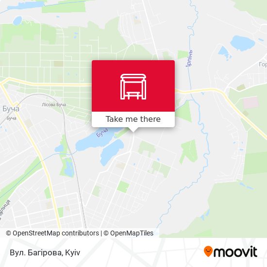 Вул. Багірова map