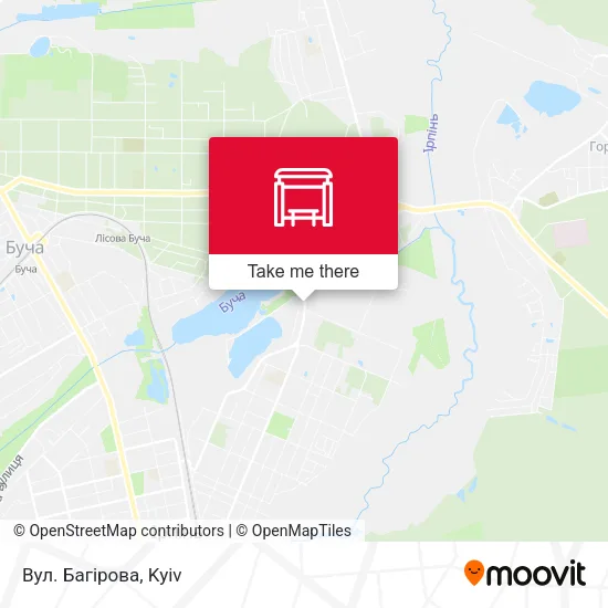 Карта Вул. Багірова