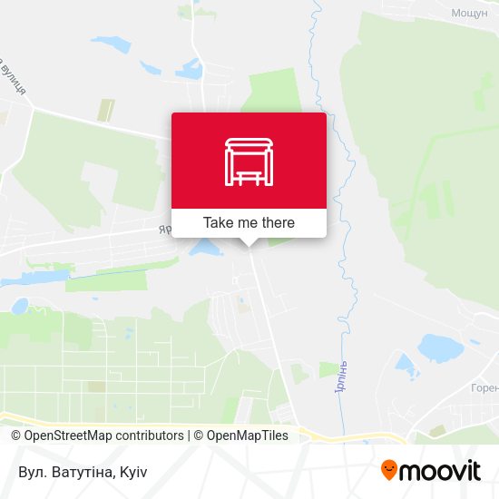 Карта Вул. Ватутіна