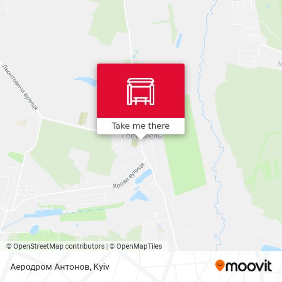 Аеродром Антонов map
