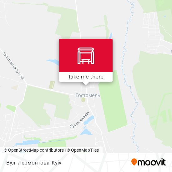 Вул. Лермонтова map