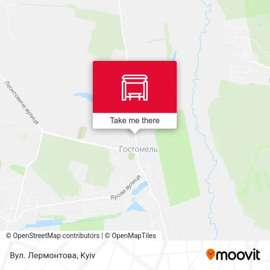 Вул. Лермонтова map