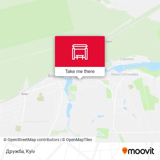 Карта Дружба