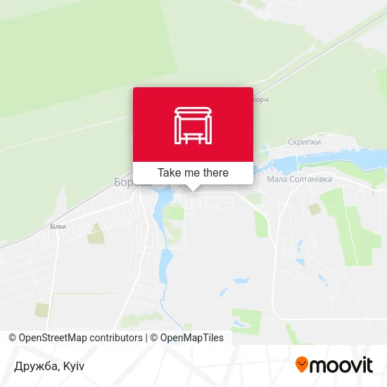 Карта Дружба