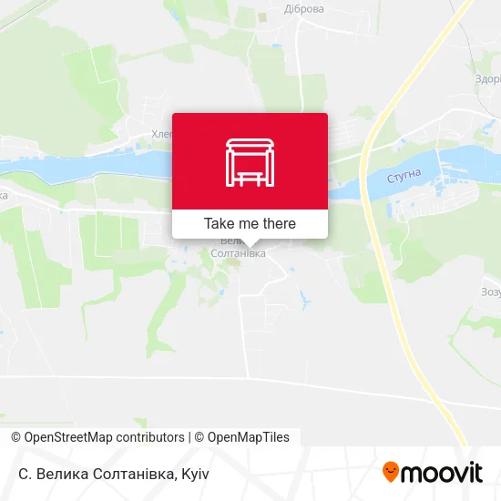 Карта С. Велика Солтанівка