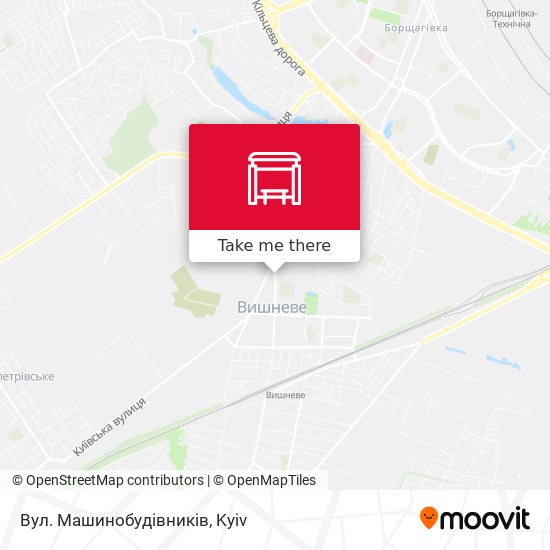 Вул. Машинобудівників map