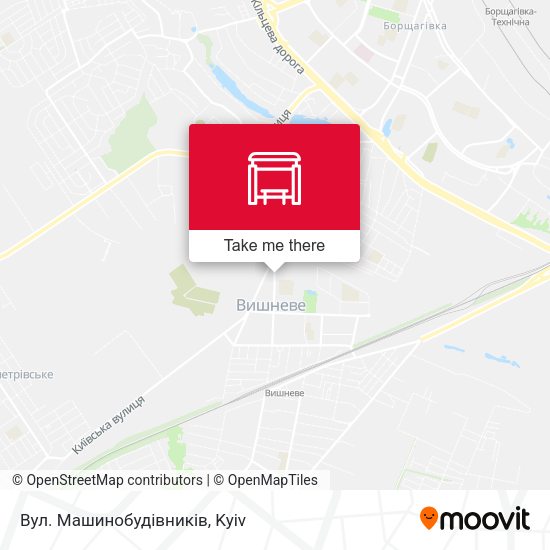Карта Вул. Машинобудівників