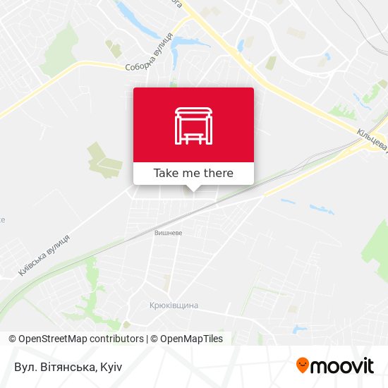 Вул. Вітянська map