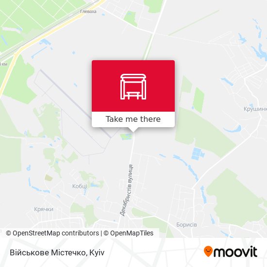 Військове Містечко map