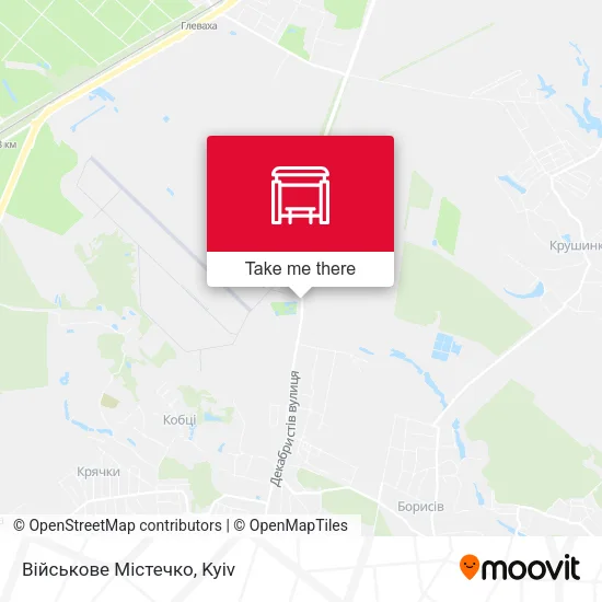 Карта Військове Містечко