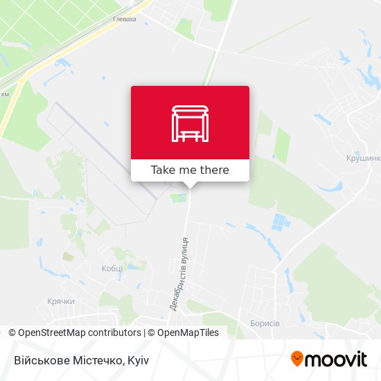 Військове Містечко map
