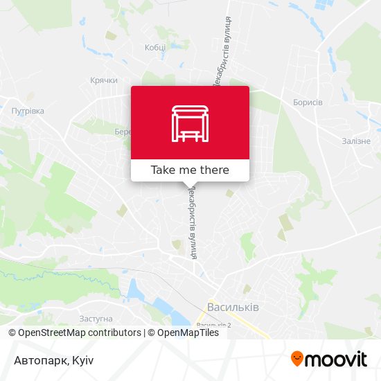 Автопарк map