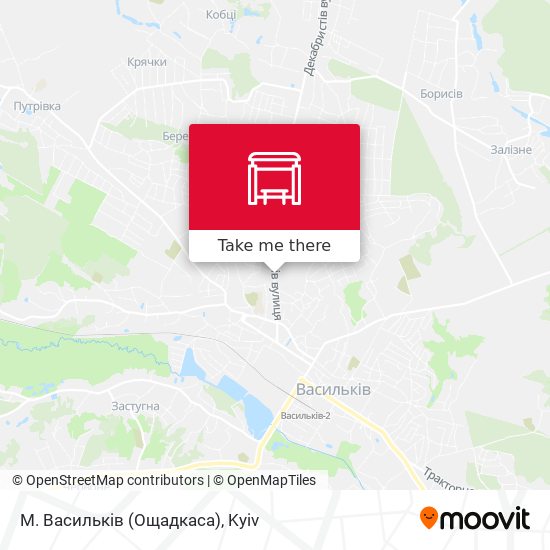 М. Васильків (Ощадкаса) map