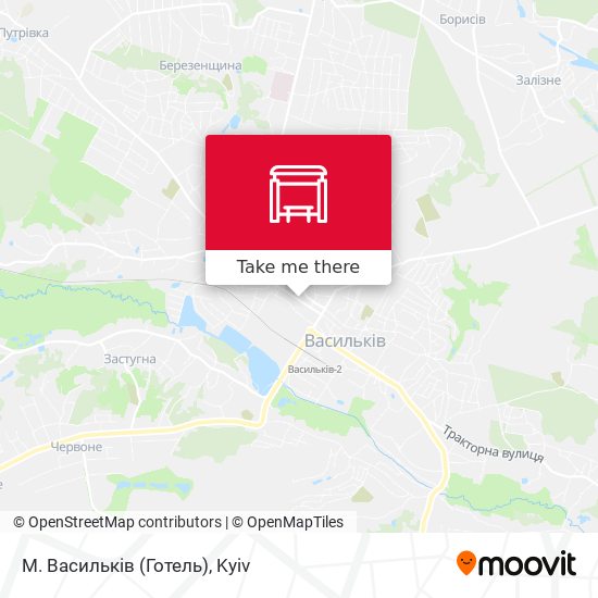 М. Васильків (Готель) map